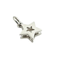 Charm Estrella Plateada