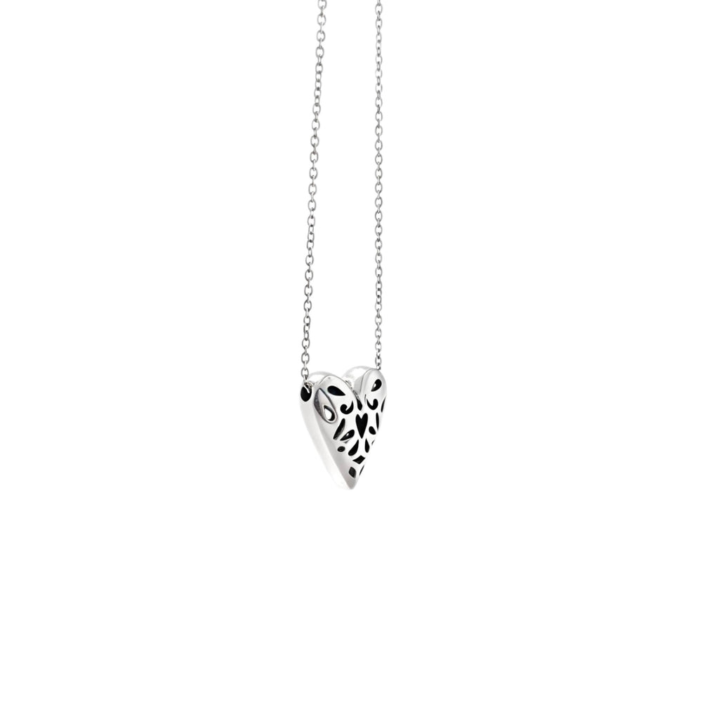 Collar Mini Corazón Inflado