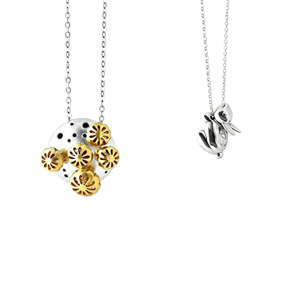 Set Collares Salto que Florece